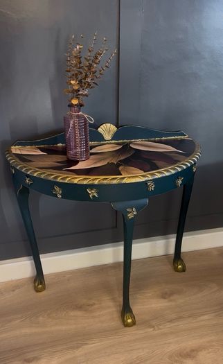 FINAL SALE! Half moon hall table