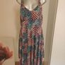 Jean Pascale pineapple midi dress size UK18 EU46 Postage included Image 2