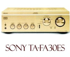 Audiophile Quality Sonys Flagship Range Elevated Series Sony Fa-30es 100w  Dual Mono  Circuitry Champagne Edition Pristine Condition With Original Remote