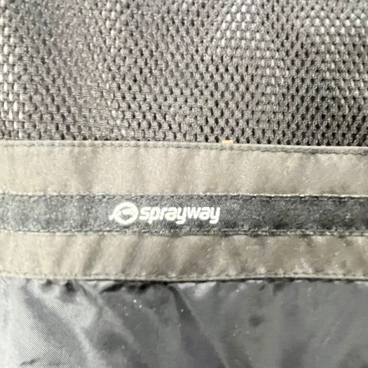 Sprayway Sidewinder Black Outdoor Jacket Water Resistant Hiking - Size L