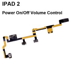 Power On Off Volume Control Flex Cable for iPad 2 - #114214