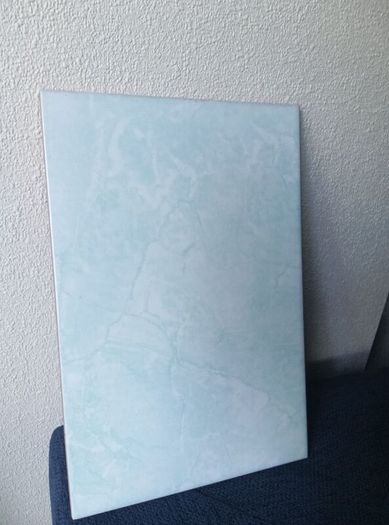 Wall tiles light blue