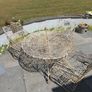 Ornate Antique-Style Gothic Wirework Garden Set (Table & 4 Armchairs) Image 5