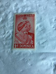 British stamp - King George VI Silver Wedding Anniversary