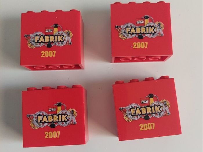 Lego Fabrik bricks from 2007
