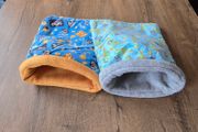 2 Guinea Pig cozy sacks - pirates and parrots