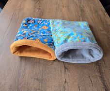 2 Guinea Pig cozy sacks - pirates and parrots