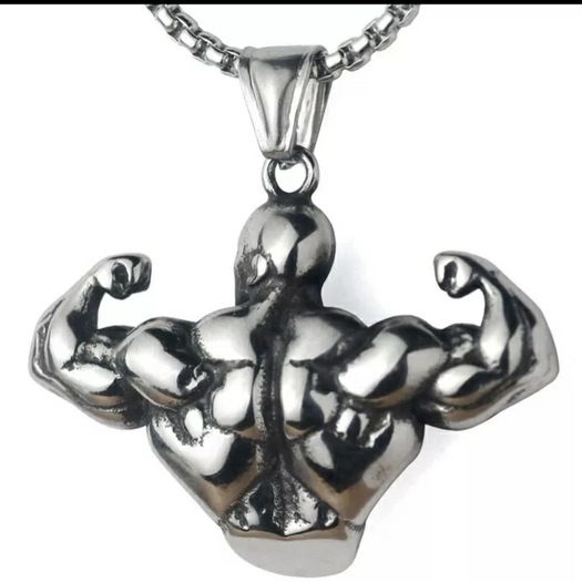 Body builder necklace