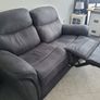 2 seater fabric manual recliner sofa Image 2