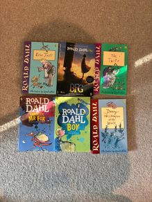 6 Roald Dahl books