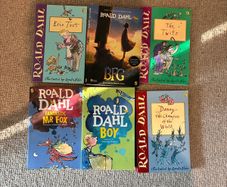 6 Roald Dahl books