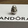 Pandora Penguin Spotted Head Charm/Bead Silver Image 2