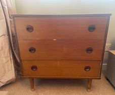 Mid century vintage Chest of Drawers