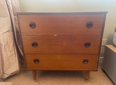 Mid century vintage Chest of Drawers
