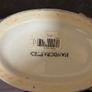 Vintage Roches Stores Handpainted Dragonfly Lidded Jar and Tray Image 6