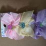 Pastel colors 3 piece set hair bow/clips Image 7