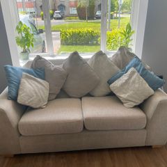2 seater and 3 seater couch