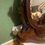 Victorian oval  mirror Image 4