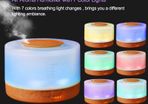 500 ML LED Ultrasonic Air Humidifier with RC FREE Essential Oil Aroma Diffuser Aromatherapy for Home