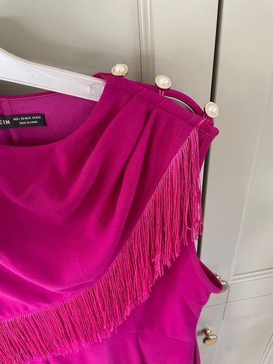 cerise dress