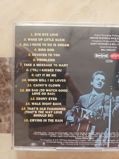 The Everly Brothers CD - All-Time Original Hits