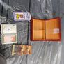 Vintage Wooden Card Box / Powers Irish Whiskey & Piatnik Twin Deck Set Image 3