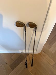 Golf 52 and 60 degree wedges