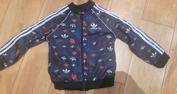 Adidas Originals Toddler Kids Sport Collection Tracksuit 12-18 months