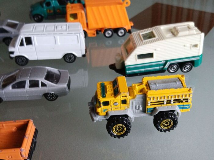 15 Urban And Service Toy Cars