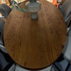 Brand New Oval Oak Dining Table 200cm EZ Living