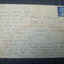 Vintage Bob Dylan black and white framed postcard with inscription Image 6