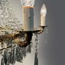 Early 20th Century Antique French Waterfall Chandelier Image 4