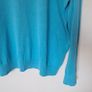 tommy hilfiger v neck size xl ptp 26" turquoise in excellent condition Image 4