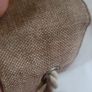 Canvas Laundry Bag with Wash Dry Fold Logo Image 3