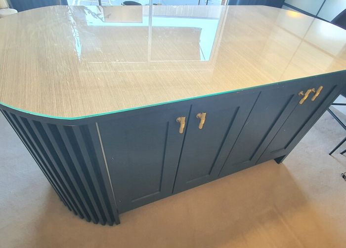 Dark Navy Blue Island FOR SALE