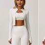 Figure Activewear 3-Piece Set - Pearl Almond - Size M - Brand New Image 3