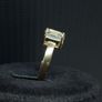 Vintage 9ct Gold Three Stone Ring Image 4