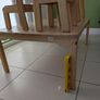 Kids Table + 4 Chairs (Different Heights) - Ideal for Siblings / Playroom Image 3