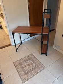 Compact home office desk