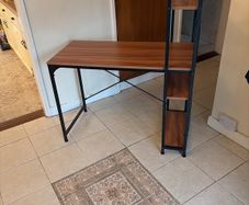 Compact home office desk