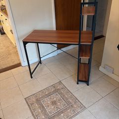 Compact home office desk