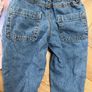 Baby girl casual outfit floral jeans, rose pink top and Benetton hoody 12-18 months Image 4