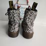 Dr Martens 1460 8 hole panther leopard leather boots UK4 EU37 US6 Image 6