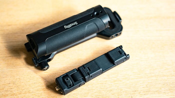 SMALLRIG 2786 Aluminum Left Side Handle for DJI Rs and Zhiyun Gimbals with the Phone Holder