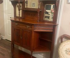antique mirrored dresser