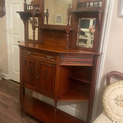 antique mirrored dresser