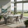 ELEMENTS Extendable Table Cashmere, Steel Frame, Laminated 140cm or 180cm. New Product ! Image 4