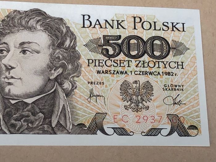 UNCIRCULATED Crisp  Polish banknotes x 5