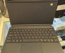 Original Samsung Galaxy Tab S8+ / S7+ / S7+ 5G/ S7 FE/ S7 FE 5G Keyboard Cover, Black (Missing one Key)