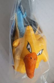 new Pokeman Zapdos vintage unopened with medal ect
